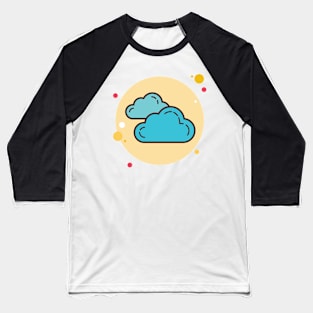 Cute Clouds Baseball T-Shirt